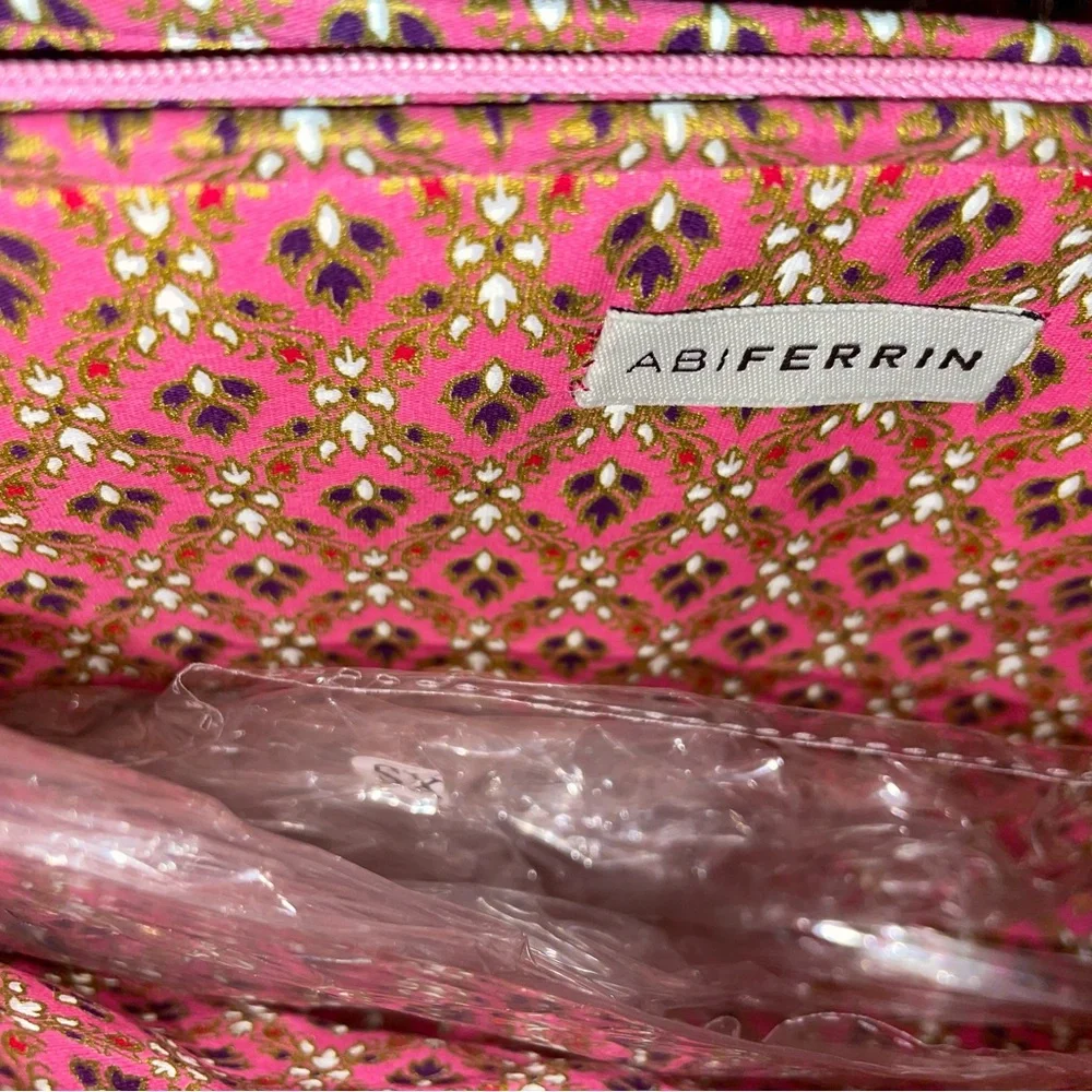 Handbag Purse Crossbody Clutch w/ 5 Section Sak Saum Abi Ferrin Freedom Project - Picture 10 of 14